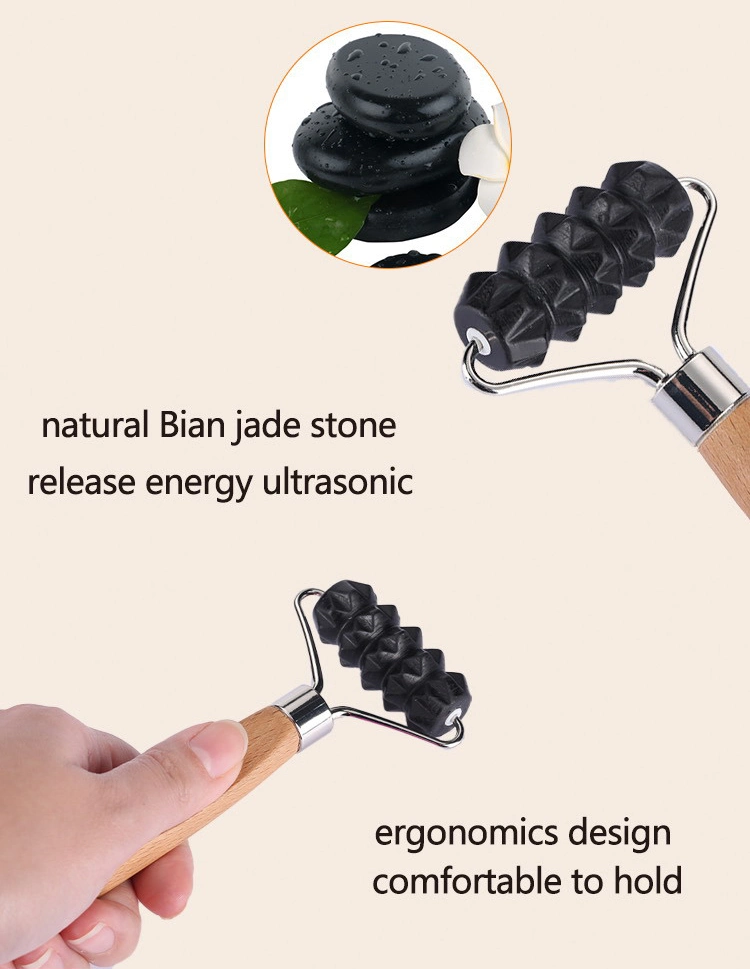 Beauty Instrument Wholesale Best Bian Stone Gua Sha Arm Leg Massager