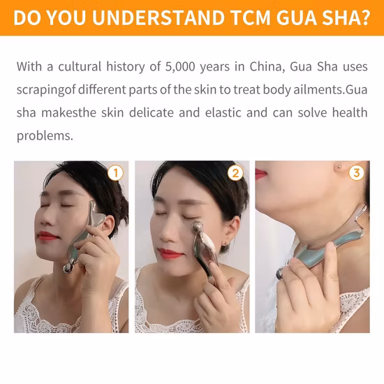 EMS Face Guasha Massager Skin Care Massage Tool