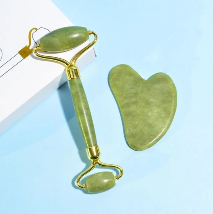 Beauty Products Skin Care Tools Face Massager Facial Jade Roller Gua Sha Tool