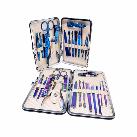 SSS 15-Piece Nail Clipper Set Manicure Pedicure Large Size Eagle Pliers Eyebrow Clipper Gift Beauty Set