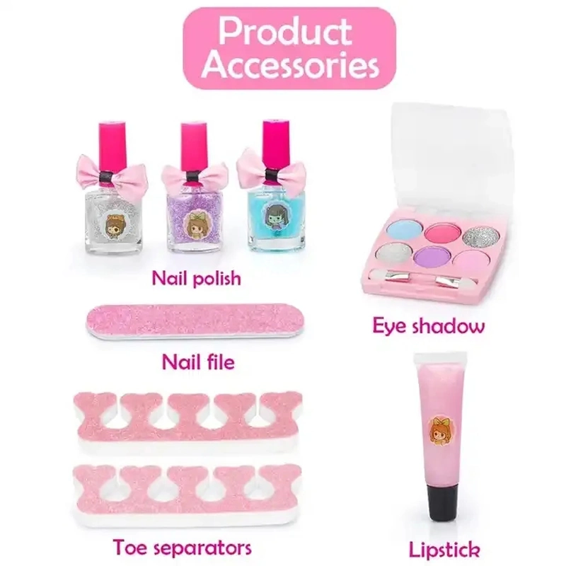 Promotional Toy Beauty Educational Toys Colorful Interesting Children Girls Pretty Girl Cosmetic Gift Makeup Toy Set for Kids