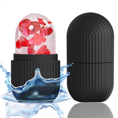 2023 Ice Cube Facial Roller Facial Beauty Ice Roller for Face Massage Silicone Face Ice Mold for Face